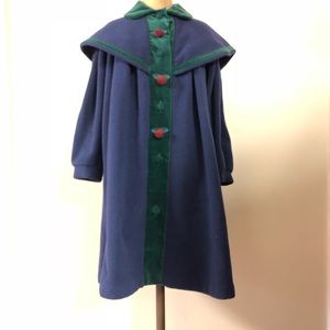 Hartstrings Fleece Coat & Hat & Barrette 6X/7